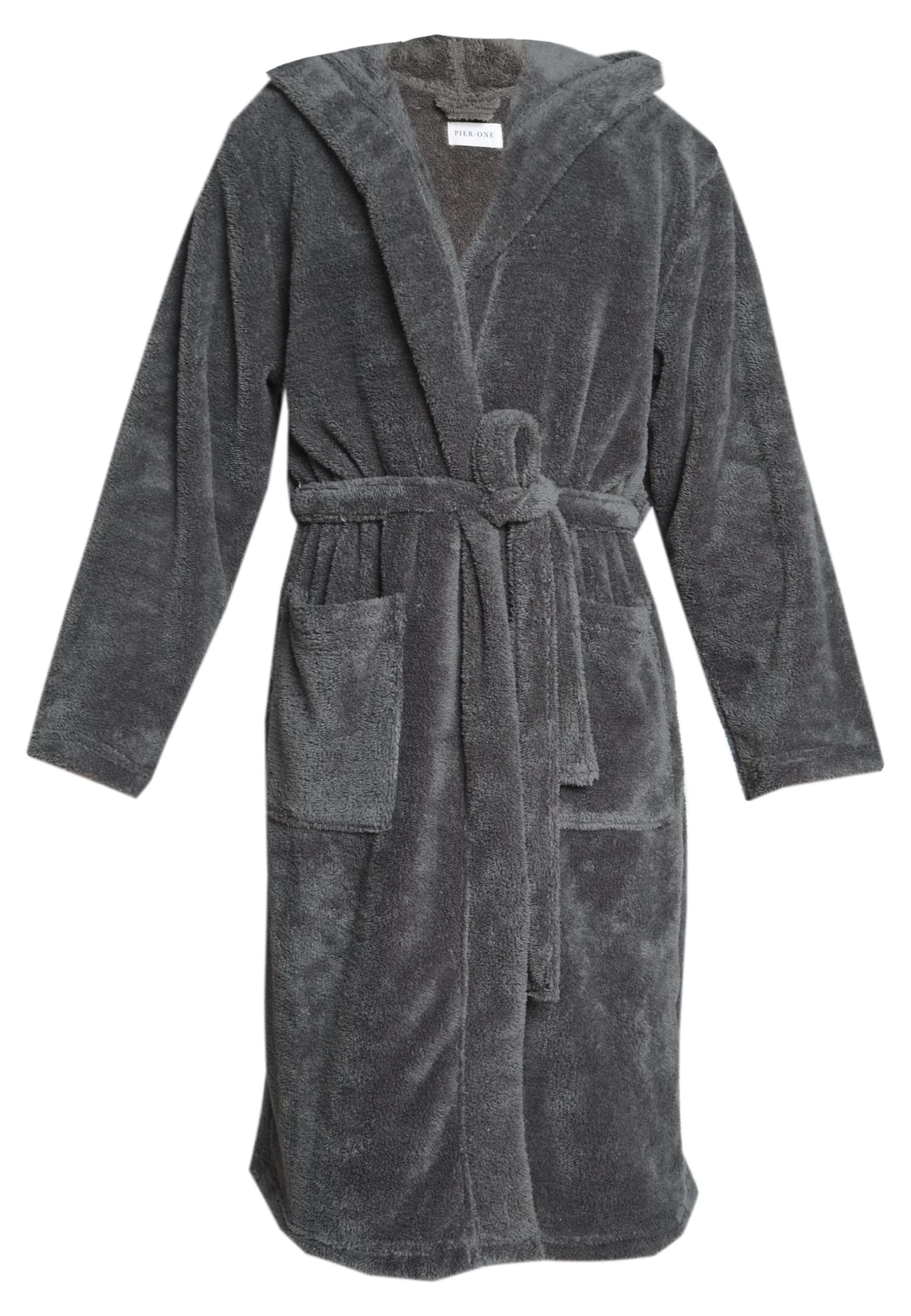 Pier One Albornoz - Dark Gray 5 Pier One Albornoz - Dark Gray - Imagen 5