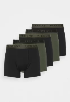 Pier One 5 Pack - Culotte -Black/Khaki