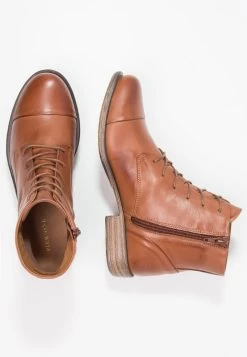 Pier One Botines Con Cordones - Brandy -Pier One 0119049d85774879843dc95850a78d4b