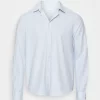 Pier One Camisa - Blue/White