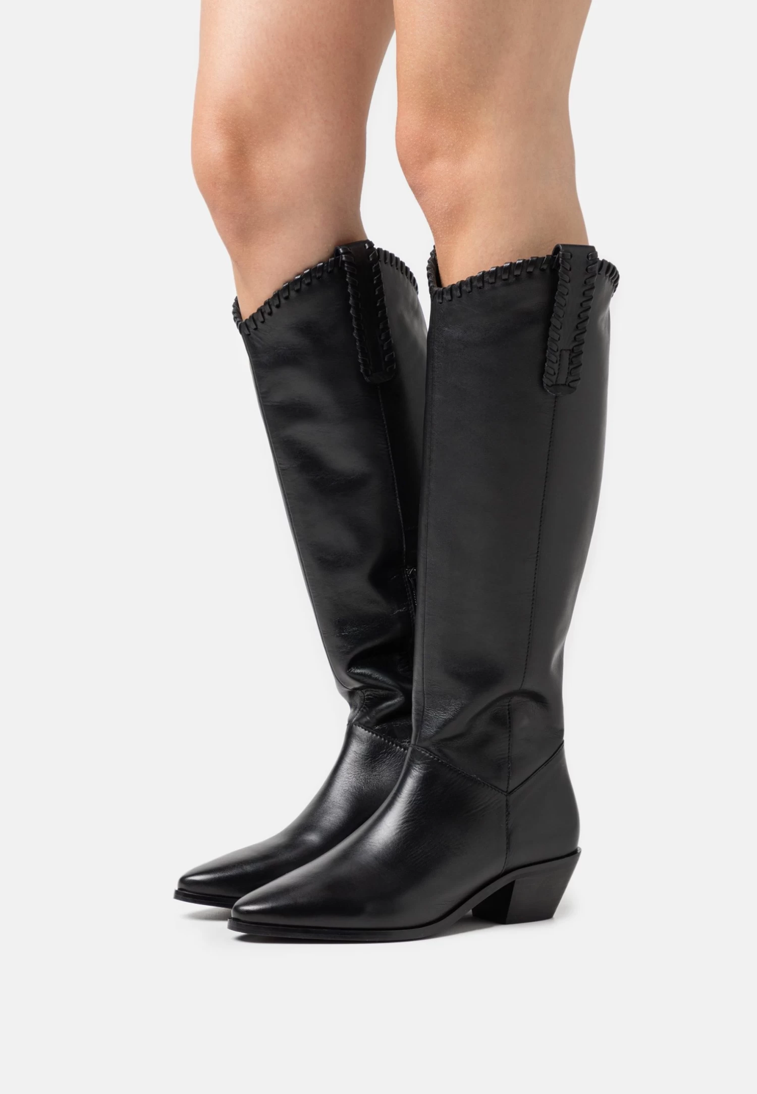Pier One Leather - Botas Camperas - Black 1 Pier One Leather - Botas Camperas - Black