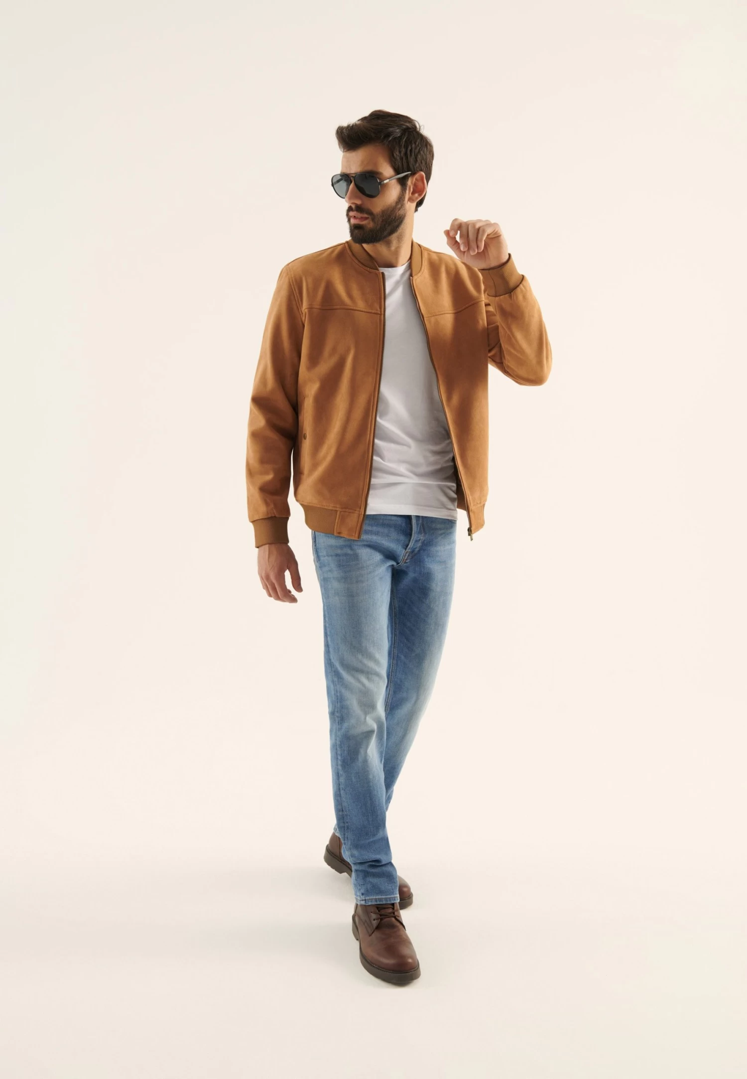 Pier One Chaquetas Bomber - Cognac 2 Pier One Chaquetas Bomber - Cognac - Imagen 2