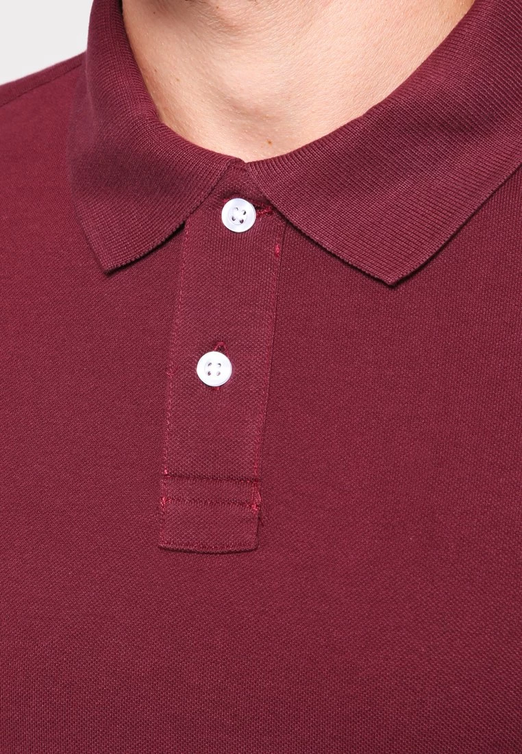Pier One Basic - Polo - Bordeaux 4 Pier One Basic - Polo - Bordeaux - Imagen 4