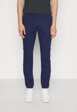 Pier One Pantalones Cargo - Dark Blue