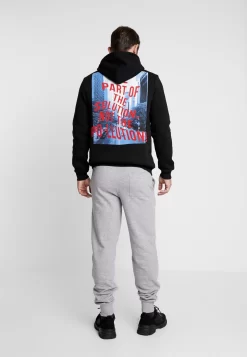 Pier One 2 Pack - Pantalones Deportivos - Black/Mottled Light Gre -Pier One 082b684ed6b7492481fafd77bd2ec4d0 scaled