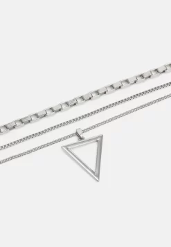 Pier One 3Pack - Collar - Silver-Coloured -Pier One 0939075566a74b089b462fd6f4c080a5 scaled