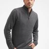 Pier One Jersey De Punto - Dark Grey Melange