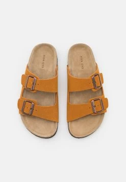 Pier One Leather Unisex - Pantuflas - Cognac -Pier One 0a90b3f5ba3a4e3880ec5567c19f8d23