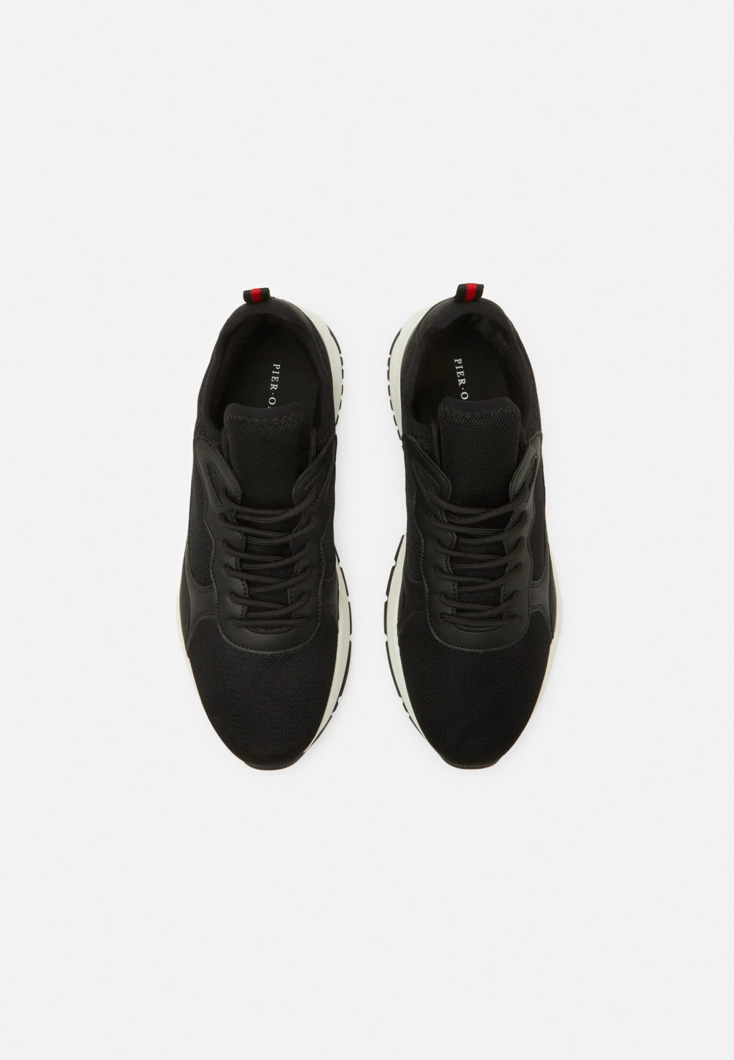 Pier One Unisex - Zapatillas - Black/White 4 Pier One Unisex - Zapatillas - Black/White - Imagen 4