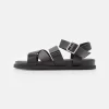 Pier One Unisex - Sandalias - Black
