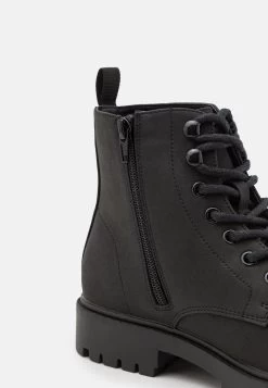 Pier One Unisex - Botines Con Cordones - Black -Pier One 1493b4dce5424028a000fcd682e5a7d2