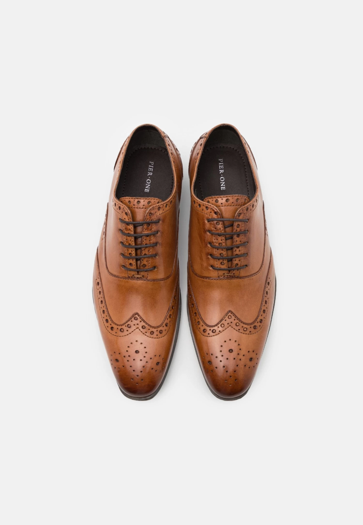 Pier One Leather - Zapatos Con Cordones - Cognac 4 Pier One Leather - Zapatos Con Cordones - Cognac - Imagen 4