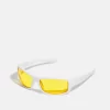 Pier One Unisex - Gafas De Sol -White