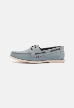 Pier One Leather Unisex - Náuticos - Light Blue
