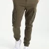 Pier One Cuffed Skinny Trouser- Pantalones Cargo - Khaki