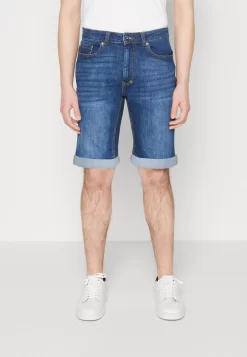 Pier One Shorts Vaqueros - Blue