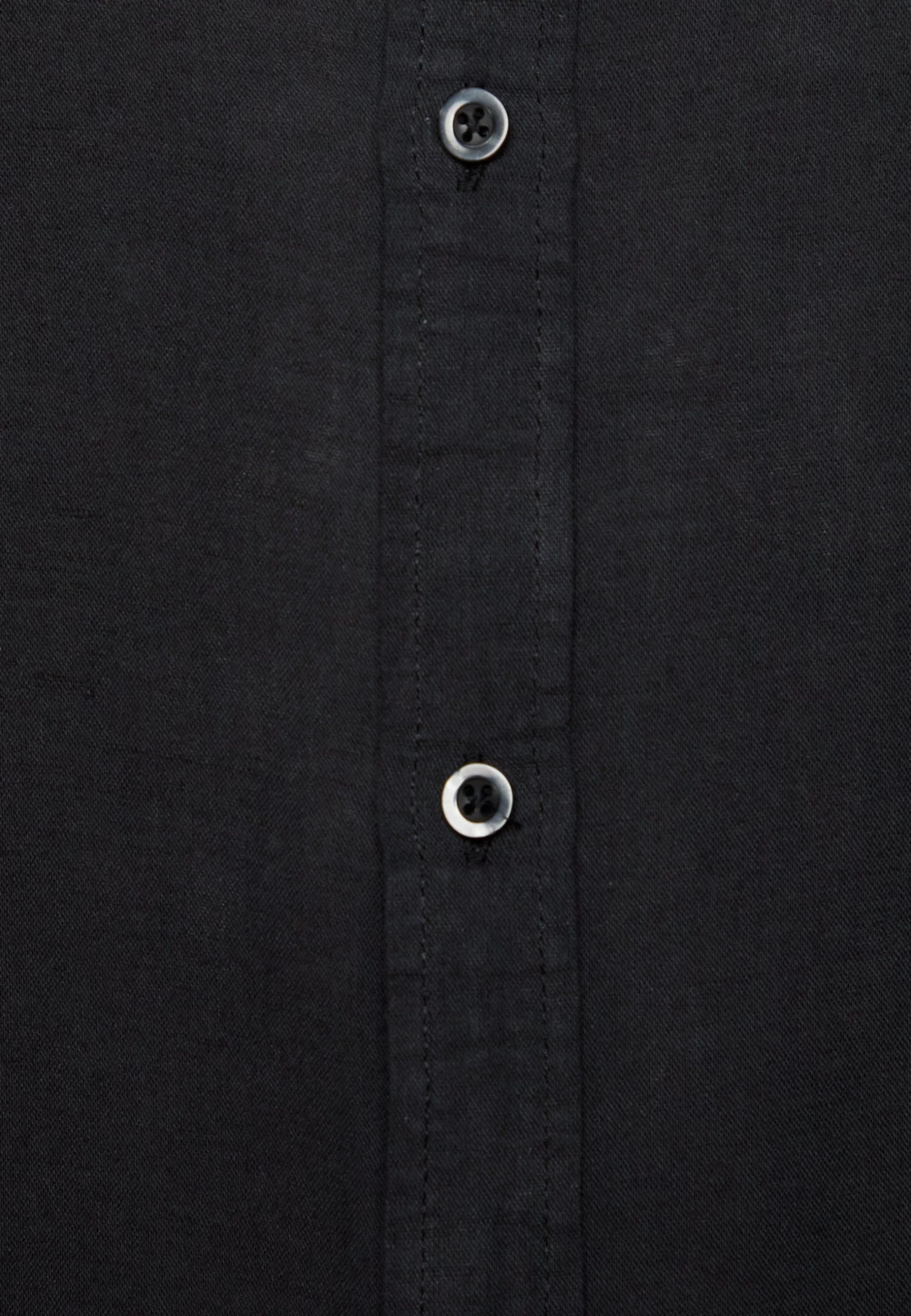 Pier One Linen Mix 2 Pack - Camisa - Black/Olive 5 Pier One Linen Mix 2 Pack - Camisa - Black/Olive - Imagen 5