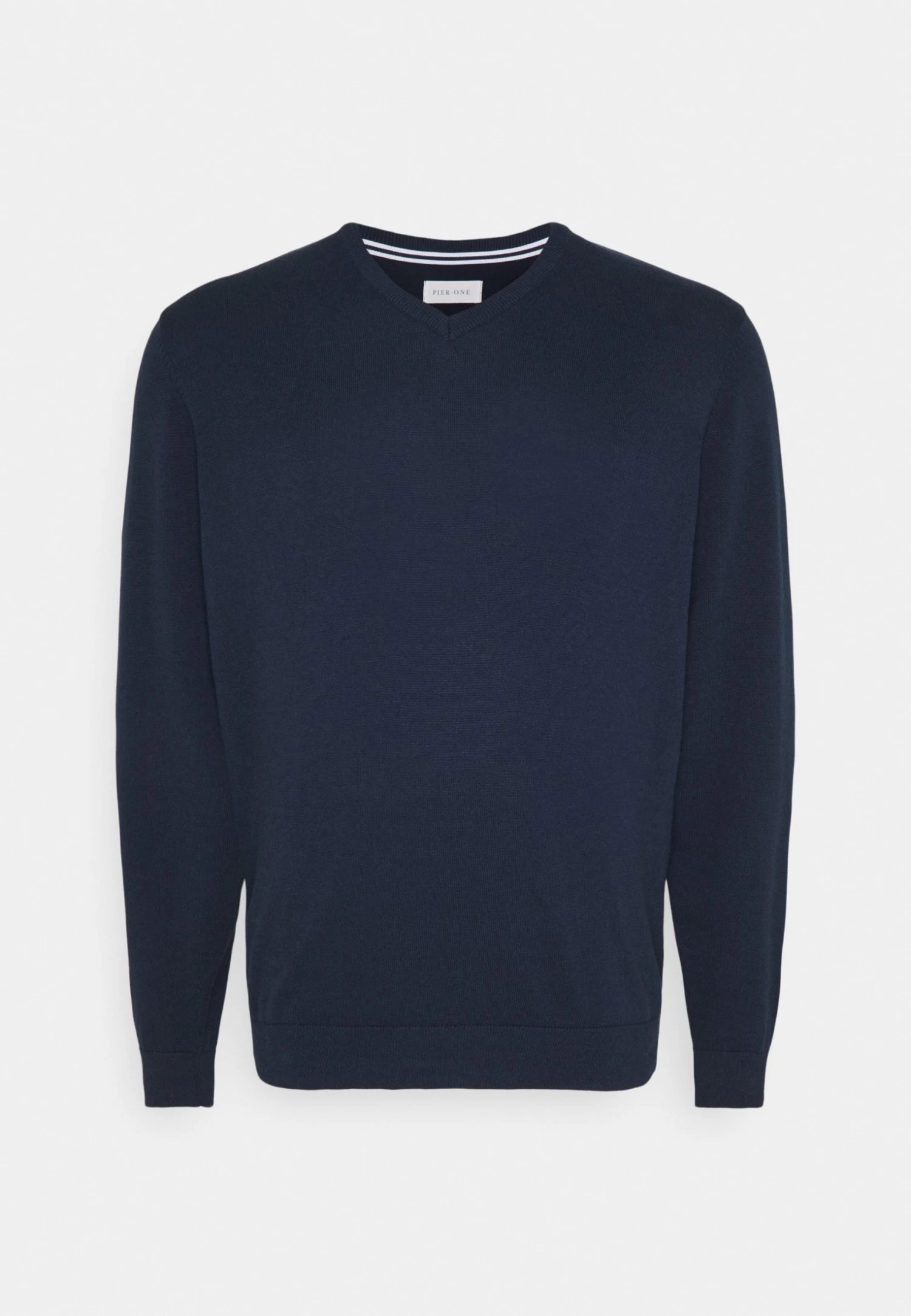 Pier One 2 Pack - Jersey De Punto - Dark Blue/Mottled Dark Grey 4 Pier One 2 Pack - Jersey De Punto - Dark Blue/Mottled Dark Grey - Imagen 4