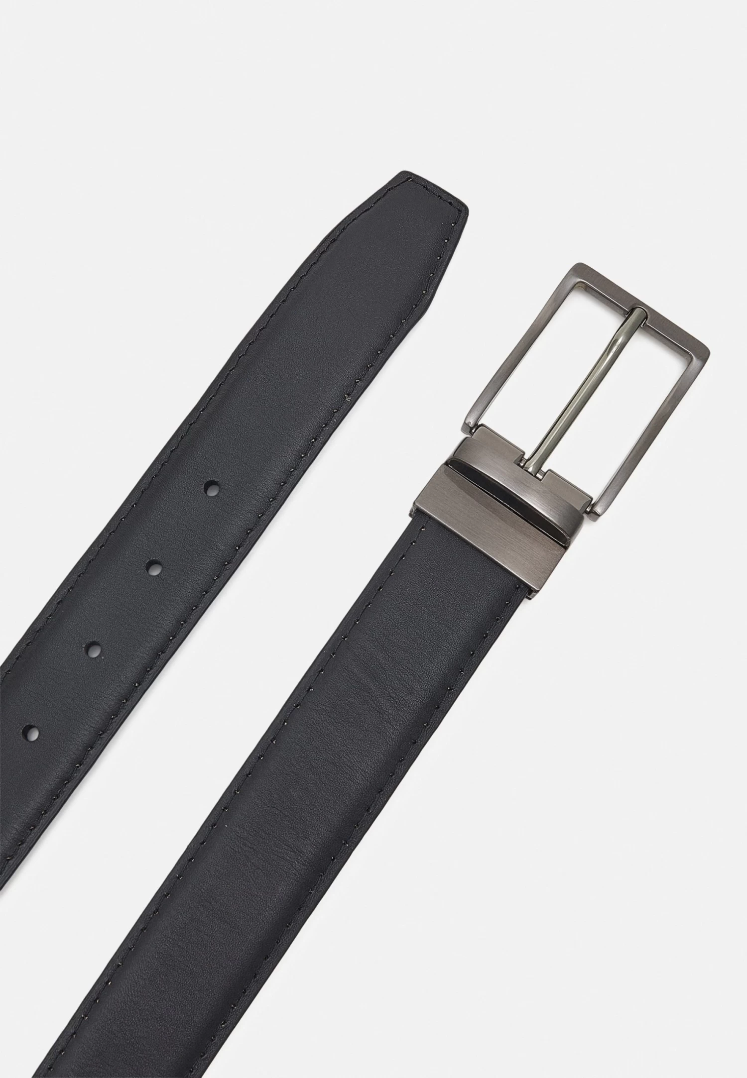 Pier One Leather - Cinturón - Black/Brown 2 Pier One Leather - Cinturón - Black/Brown - Imagen 2