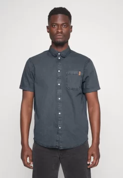 Pier One Camisa - Blue-Grey