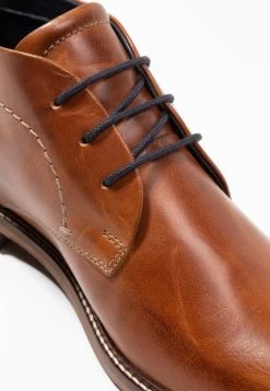 Pier One Leather - Zapatos Con Cordones - Cognac -Pier One 2bbed48347414e5d9bfaa307a1cddb65