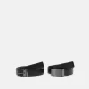 Pier One 2Pack Unisex - Cinturón -Black