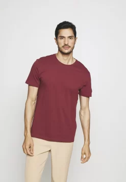Pier One 5 Pack - Camiseta Básica - White/Black/Bordeaux -Pier One 2fc714c658264236bc60bc890a8bf788 scaled