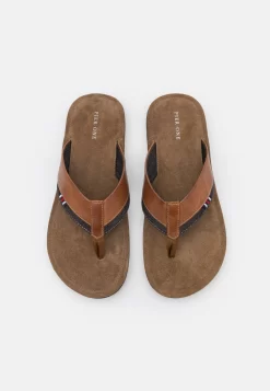 Pier One Leather - Sandalias De Dedo - Cognac -Pier One 30efc6573fb9452d8d0a13a62ffe7d1d scaled
