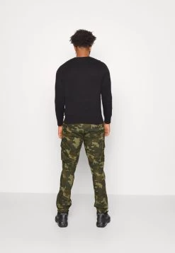 Pier One Pantalones Cargo - Black/Olive -Pier One 324fed6852a34ee5af98a3ce16cc5f49