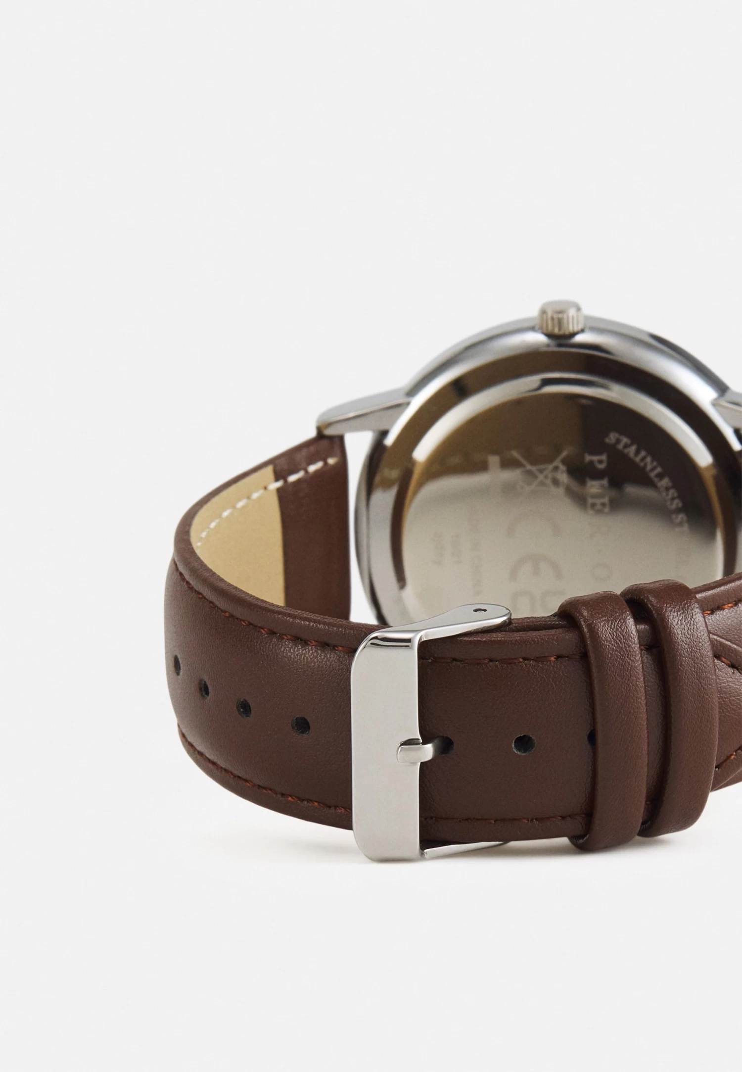 Pier One Reloj - Brown/Silvercoloured 2 Pier One Reloj - Brown/Silvercoloured - Imagen 2