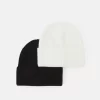 Pier One Unisex 2 Pack - Gorro - Black/White