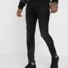 Pier One Vaqueros Pitillo - Black Denim