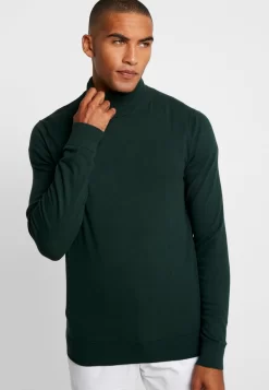 Pier One Jersey De Punto - Dark Green