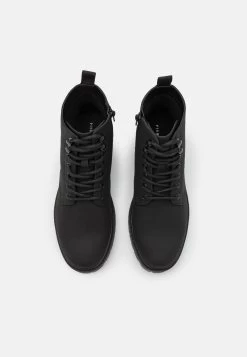 Pier One Unisex - Botines Con Cordones - Black -Pier One 42d255d612594310953d57a0b11e7c09