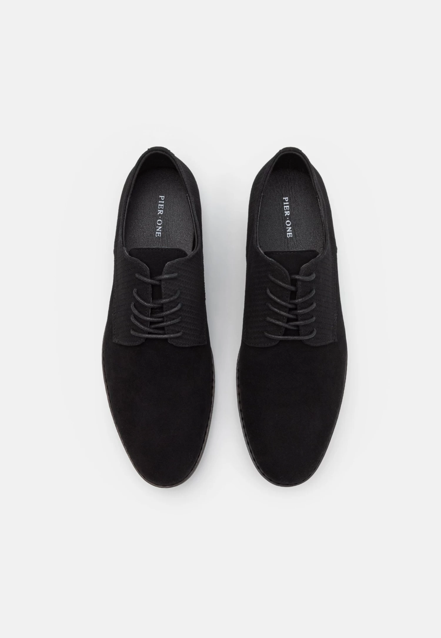 Pier One Unisex - Zapatos Con Cordones - Black 4 Pier One Unisex - Zapatos Con Cordones - Black - Imagen 4