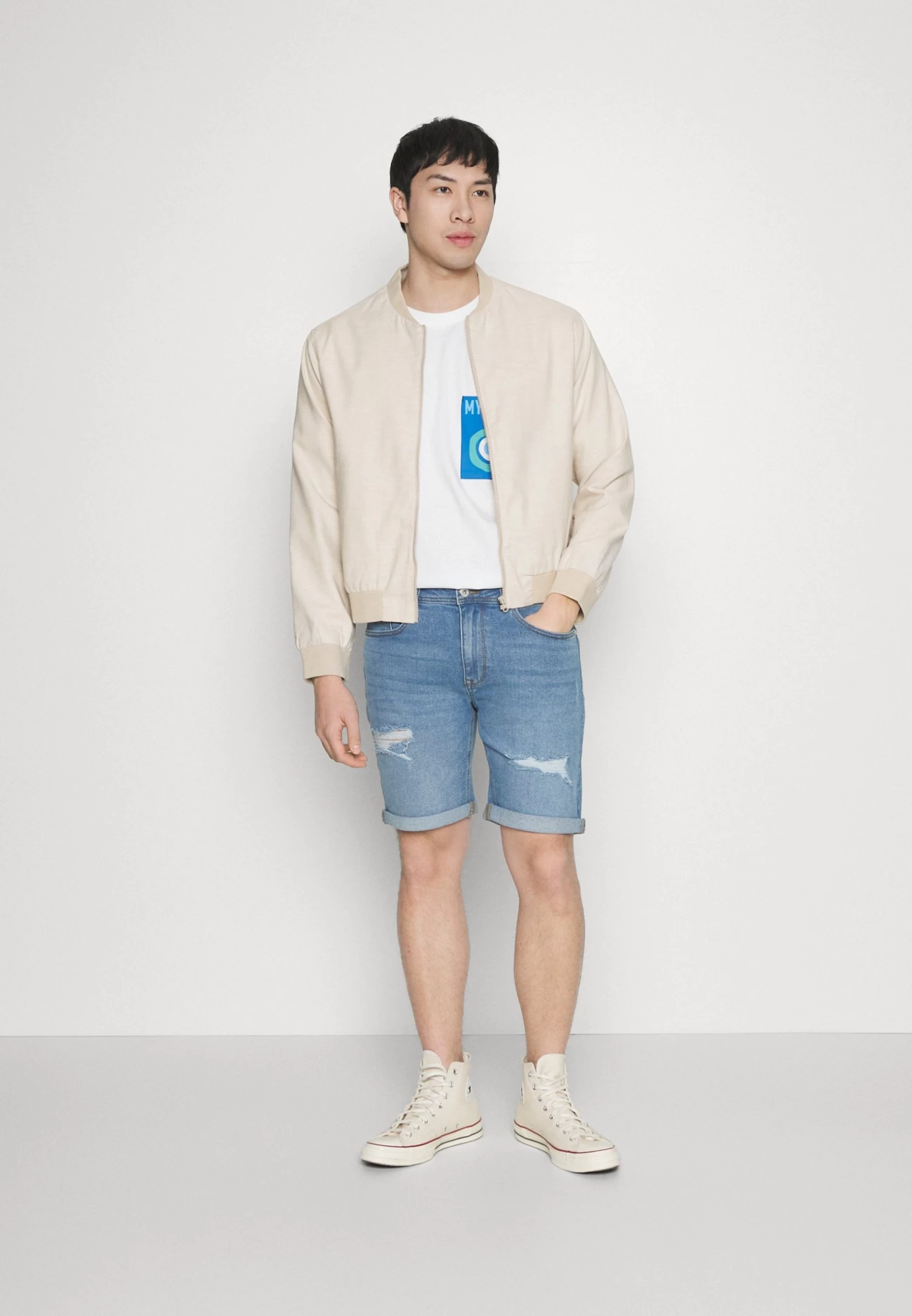 Pier One Chaquetas Bomber - Beige 2 Pier One Chaquetas Bomber - Beige - Imagen 2