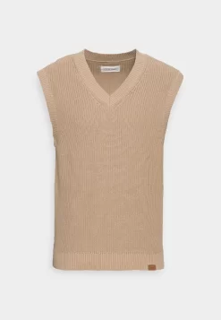Pier One Jersey De Punto - Beige