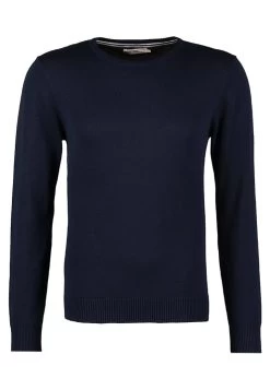 Pier One Basic Crewneck - Jersey De Punto - Dark Blue -Pier One 559fd963f3bf4be6abe2b2155cf5f818