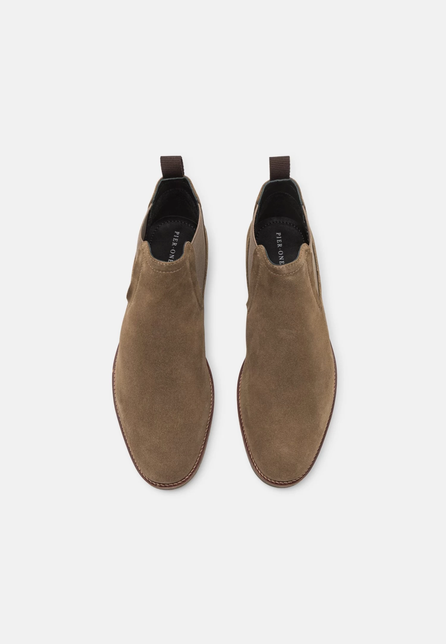 Pier One Leather - Botines - Taupe 4 Pier One Leather - Botines - Taupe - Imagen 4