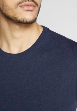 Pier One 4 Pack - Camiseta Básica - Black/White/Blue -Pier One 5847a37145c74e25a85f71f4653216cb