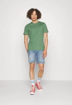 Pier One Unisex 5 Pack - Camiseta Básica - Light Blue/Purple/White