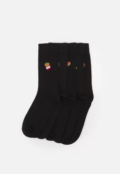 Pier One 5 Pack - Calcetines - Black