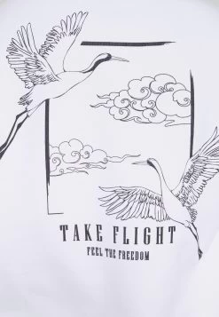 Pier One Sudadera - White -Pier One 6551ce3695904a72bfab3ba70728d914