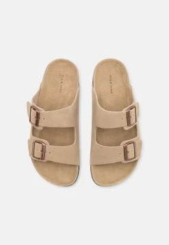 Pier One Leather Unisex - Pantuflas - Beige -Pier One 658db7c748df48419a27fd940a9ac1ce