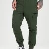 Pier One Pantalones Cargo - Dark Green