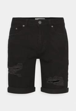 Pier One Shorts Vaqueros - Black