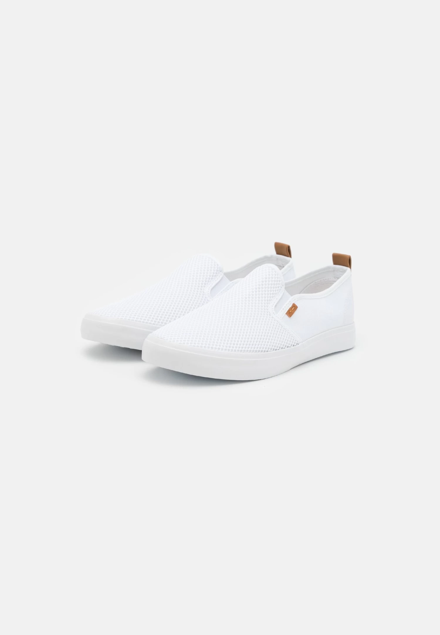 Pier One Unisex - Mocasines - White 2 Pier One Unisex - Mocasines - White - Imagen 2