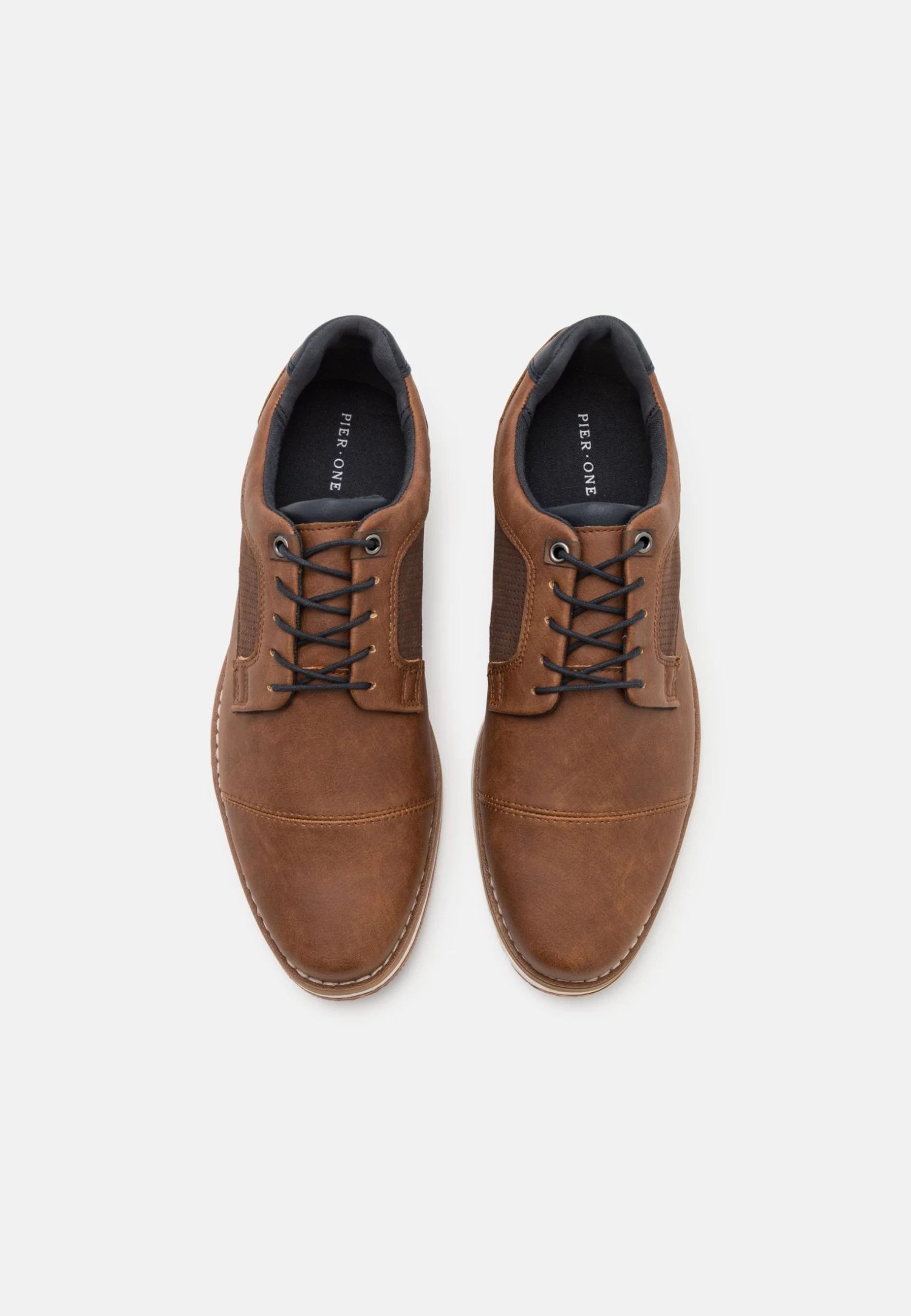 Pier One Zapatos Con Cordones - Cognac 4 Pier One Zapatos Con Cordones - Cognac - Imagen 4