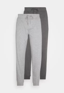 Pier One 2 Pack - Pantalón De Pijama - Mottled Dark Grey/Mottled Grey -Pier One 7438e3af94d84f41a7e5cef68ab55737 scaled