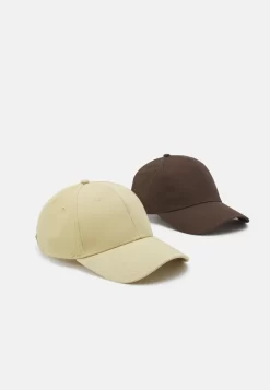Pier One Unisex 2 Pack - Gorra - Khaki/Sand